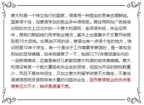 南寧意大利語(yǔ)培訓(xùn)