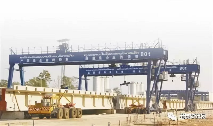 中老鐵路萬象制梁場遠(yuǎn)景。本報(bào)記者 孫廣勇攝